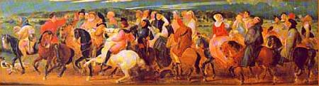 Thomas Stothard Stothard's depiction of the Canterbury Pilgrims